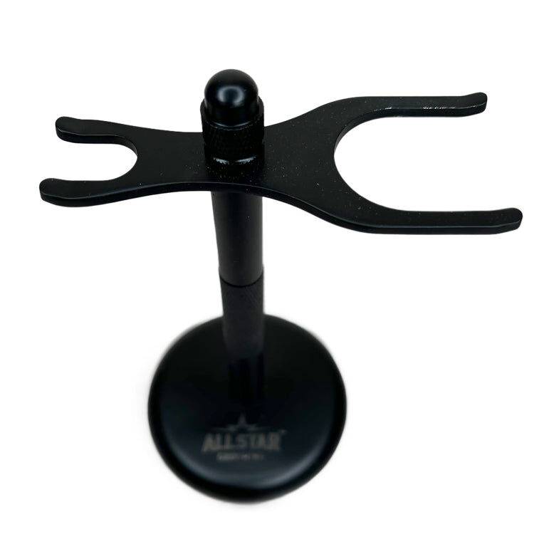 Shaving Stand Matte Black Metal
