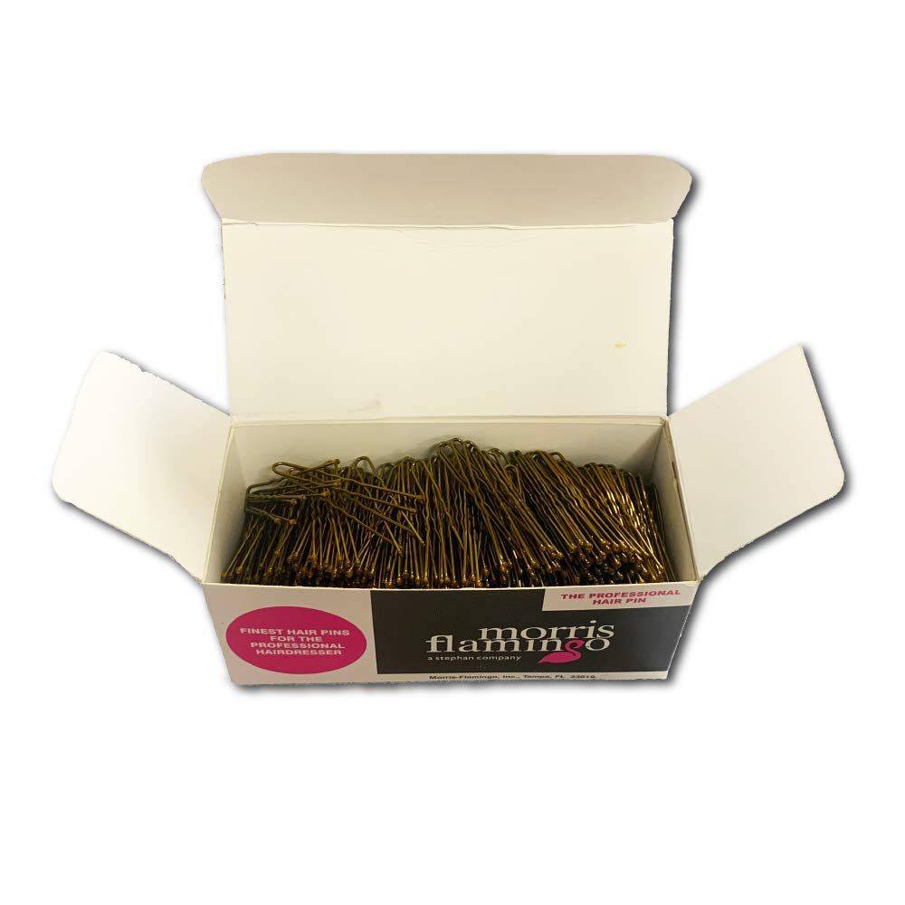 Hair Pins Brown/Gold