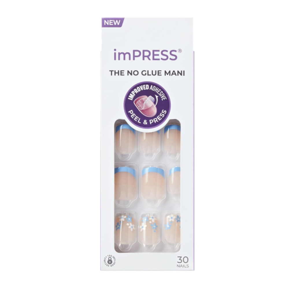 imPRESS No Glue Classic French Mani Press-On Nails Kit