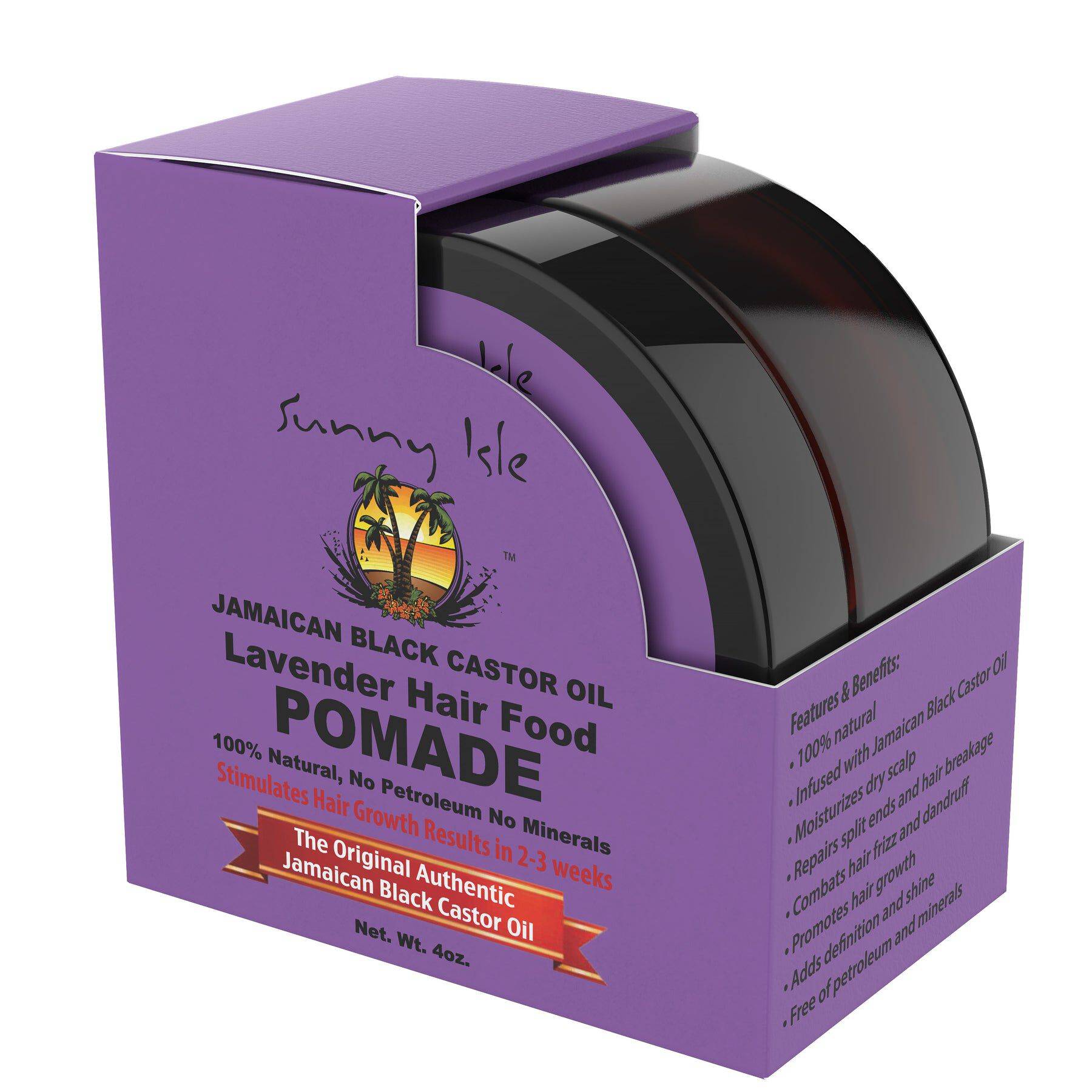 Lavender Jamaican Black Castor Oil Hair Food Pomade - 4 oz
