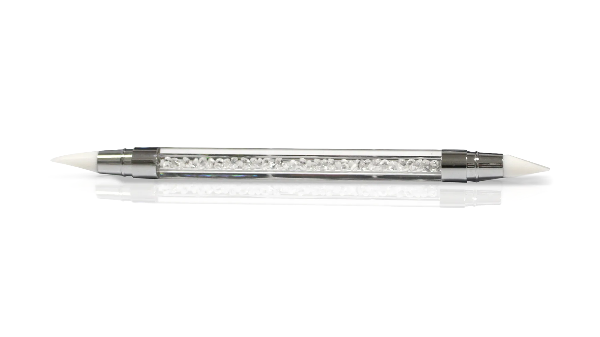 Chrome Silicone Applicator Brush