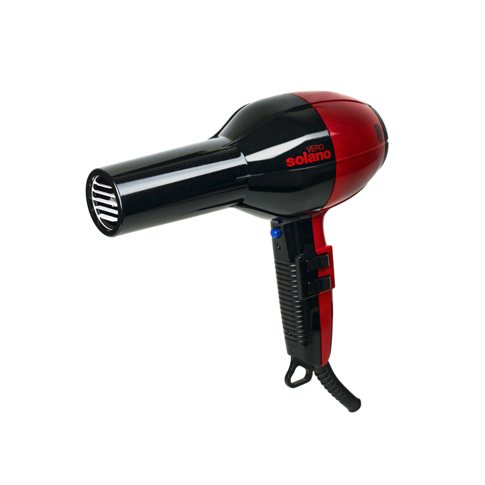 Vero Rosso Professional Ceramic Dryer - Red+Black