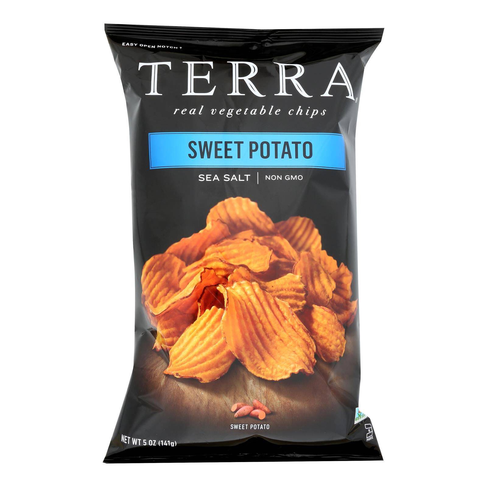Sweet Potato Sea Salt Chips - Case Of 12, 5 Ounces