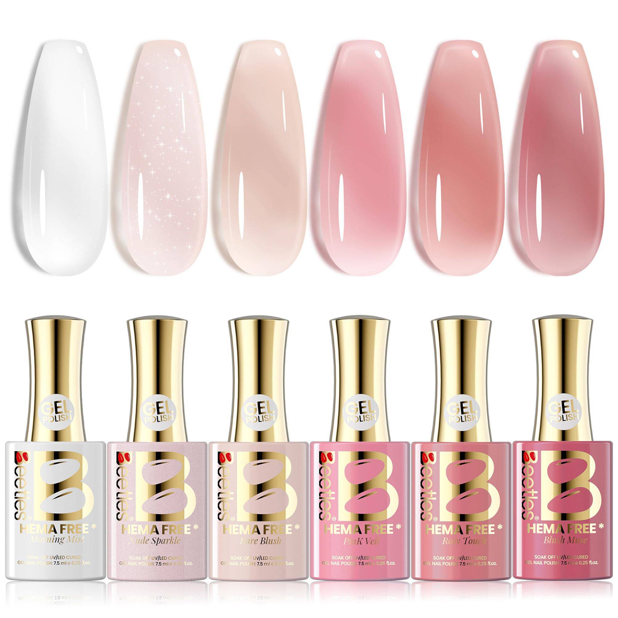 Blush Whisper Gel Polish Set