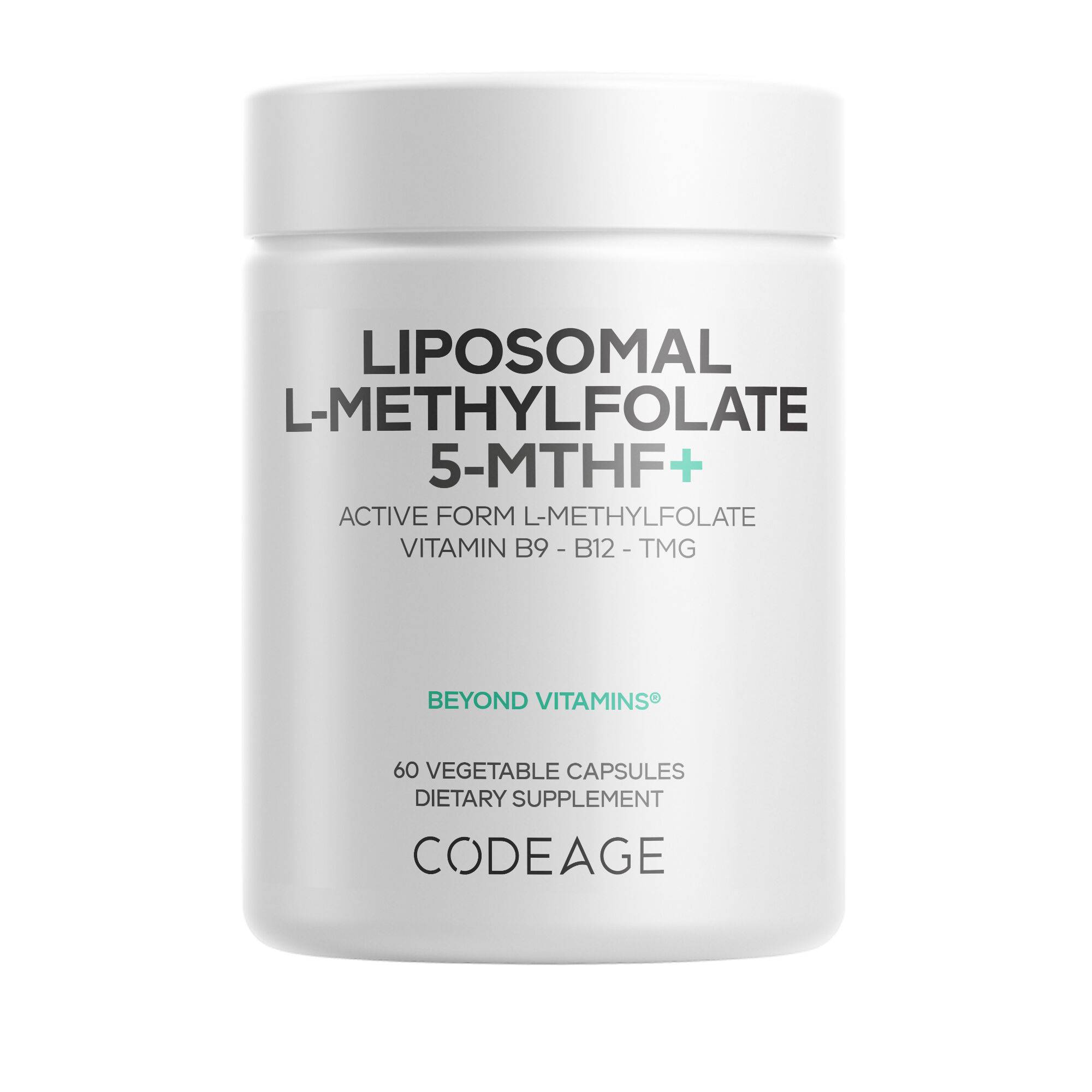 Liposomal L-Methylfolate 5-MTHF+ - Active Vitamin B9