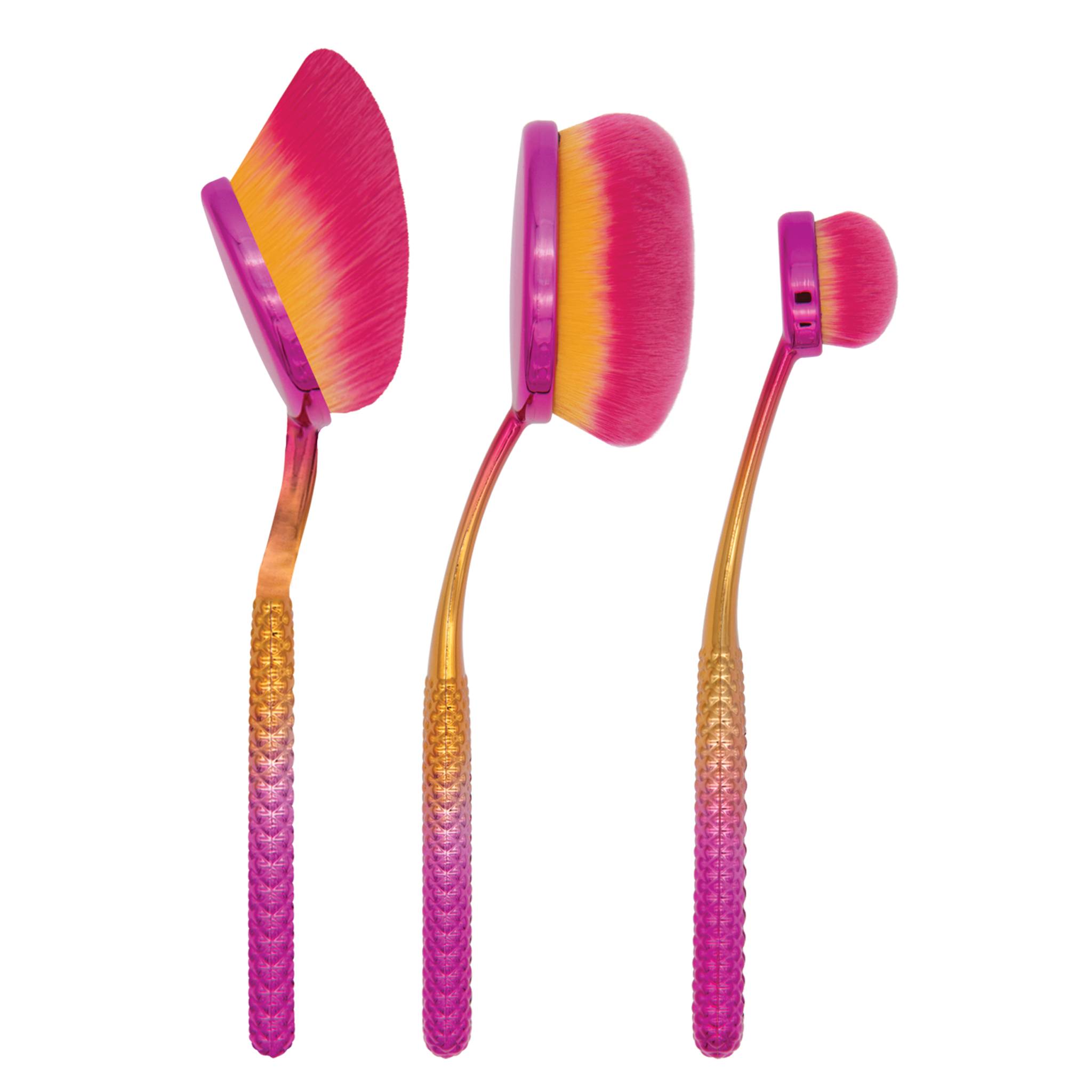 Get the Glow 3pc Brush Tan Applicator Kit