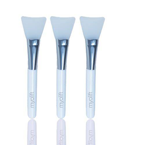 7e wellness Applicator Silicon Brush-Facial Anti Aging Mask & Gel,3pk