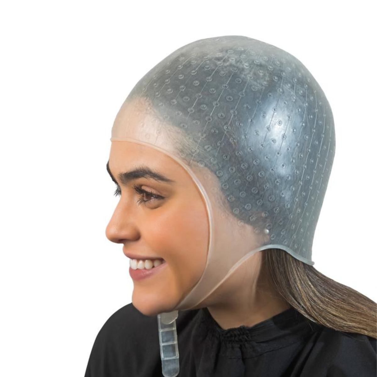 Silicone Highlight Hair Cap Color White Type Athenas