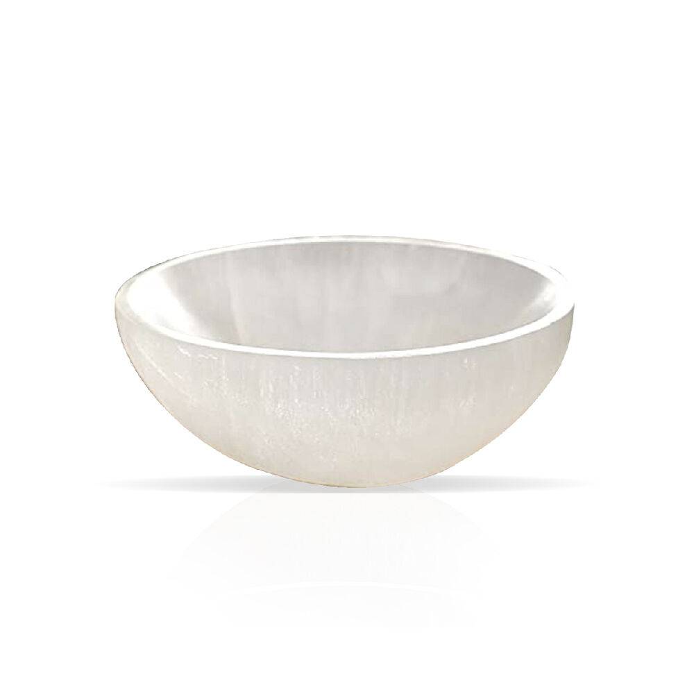 Himalayan Glow Selenite Crystal Bowl Healing Stone