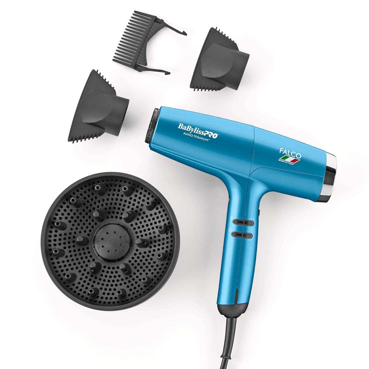 Nano Titanium Professional Italian High-Speed Falco Dryer