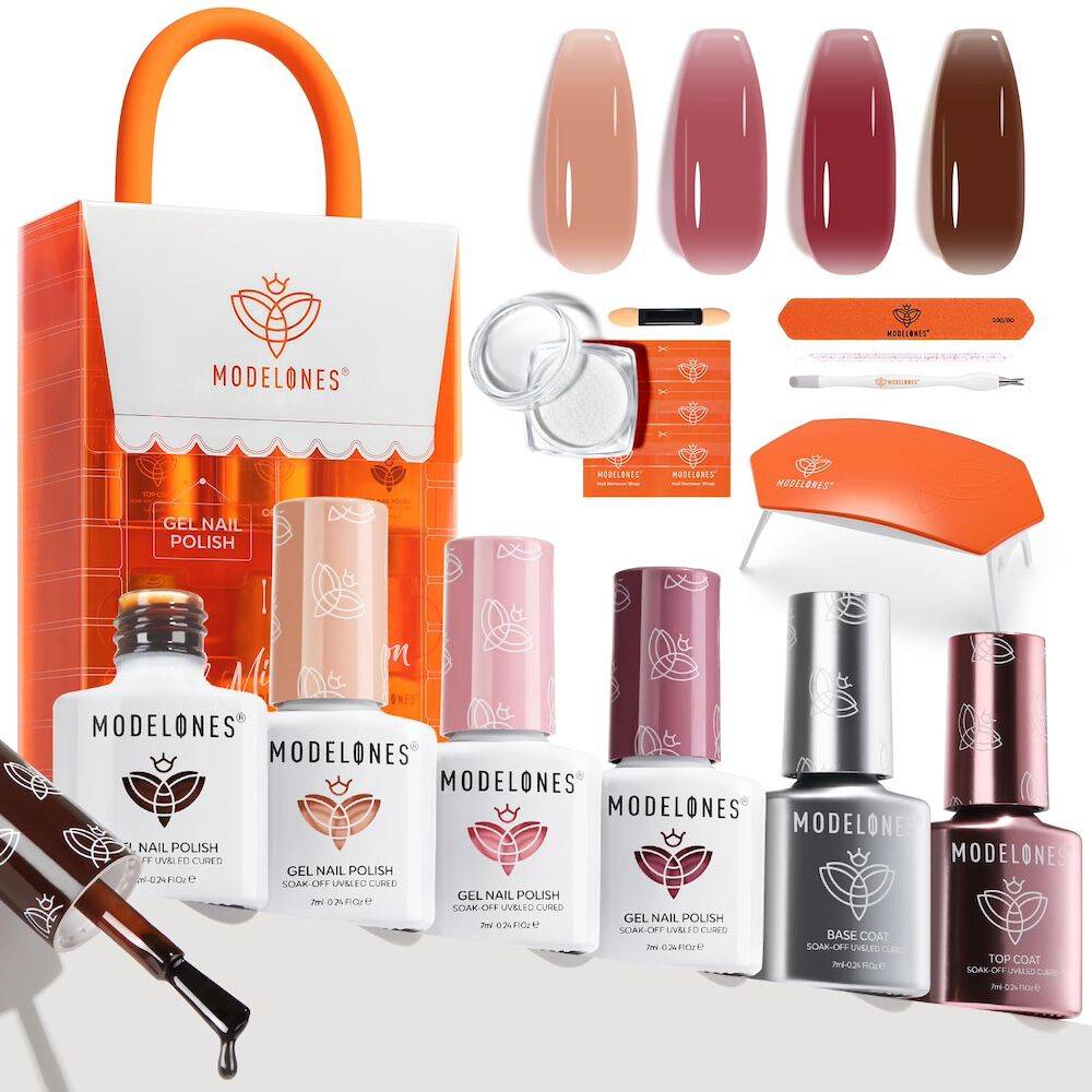 Mini Salon Gel Polish Starter Kit-Juice Jelly