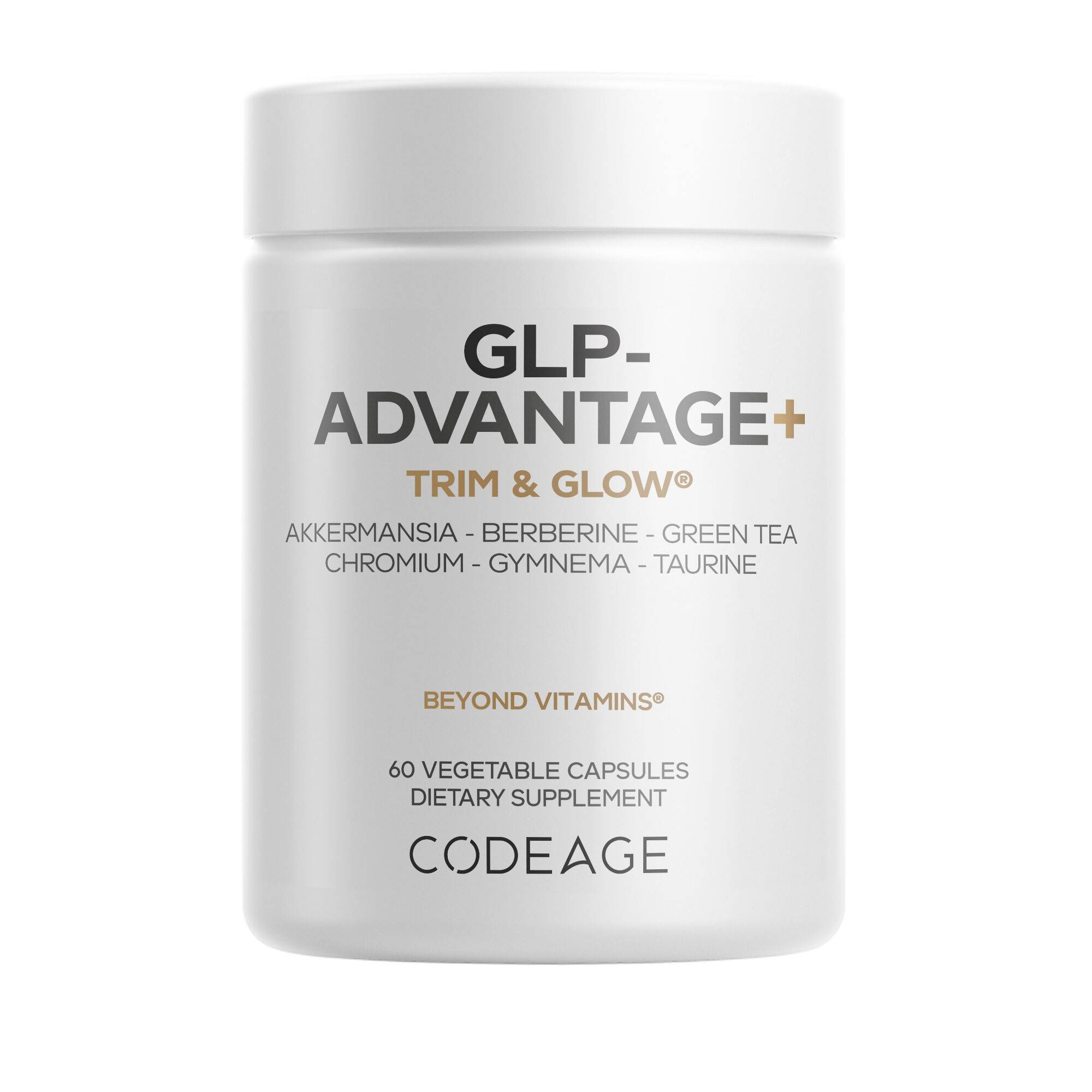 GLP-Advantage+ Supplement - Green Tea, Taurine - Weight Management