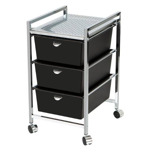 Pedicure Metal Roller Cart