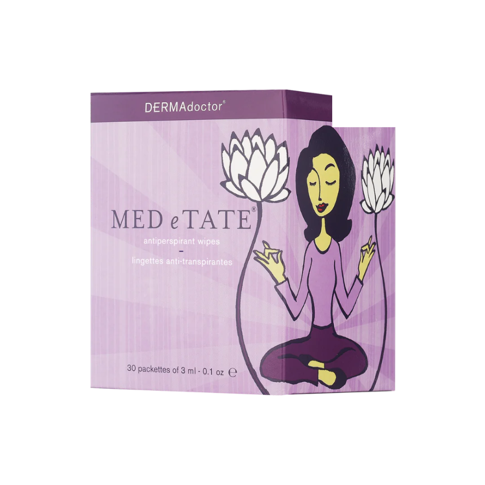 MED e TATE Antiperspirant Wipes 30 pack