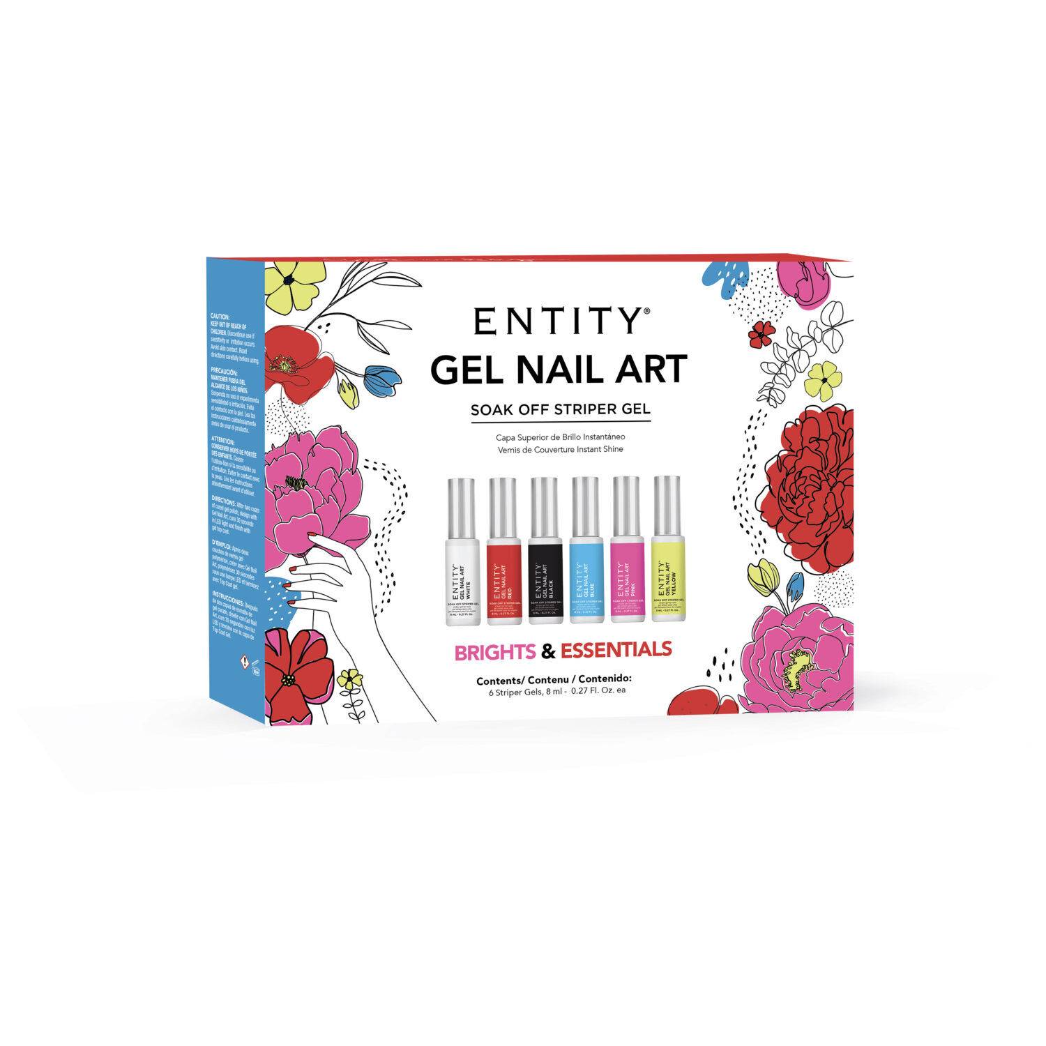 Striper Gel 6PC Nail Art Kit