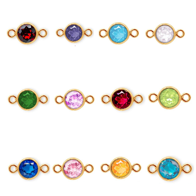 14/20Y 4mm Birthstone Connector Kit