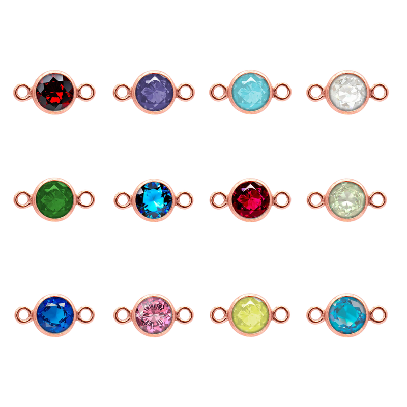 14/20Y 4mm Birthstone Connector Kit (All 12, 1 of Each Month)