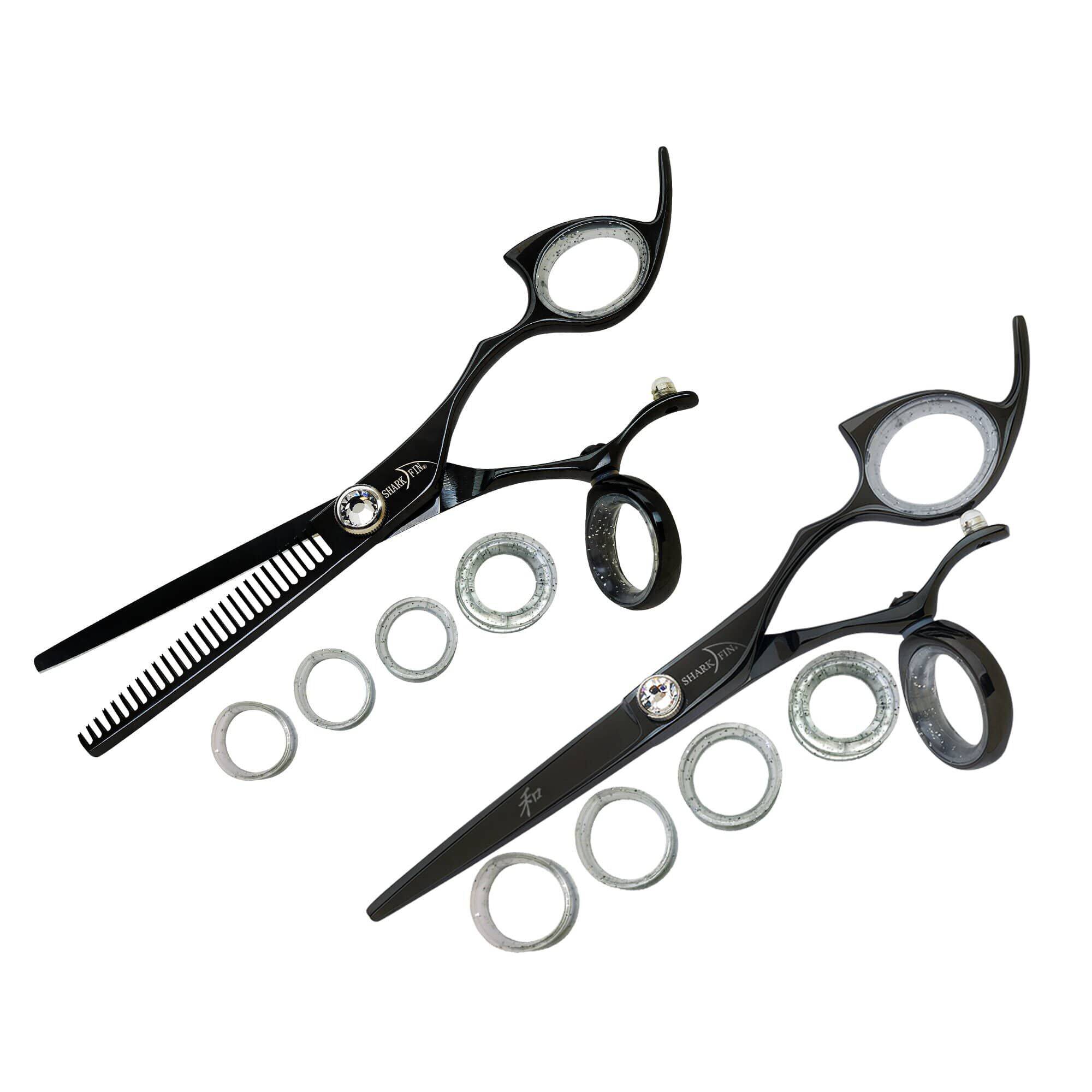 Right Hand 30 Tooth Thinner Black + Cutting Shear Set