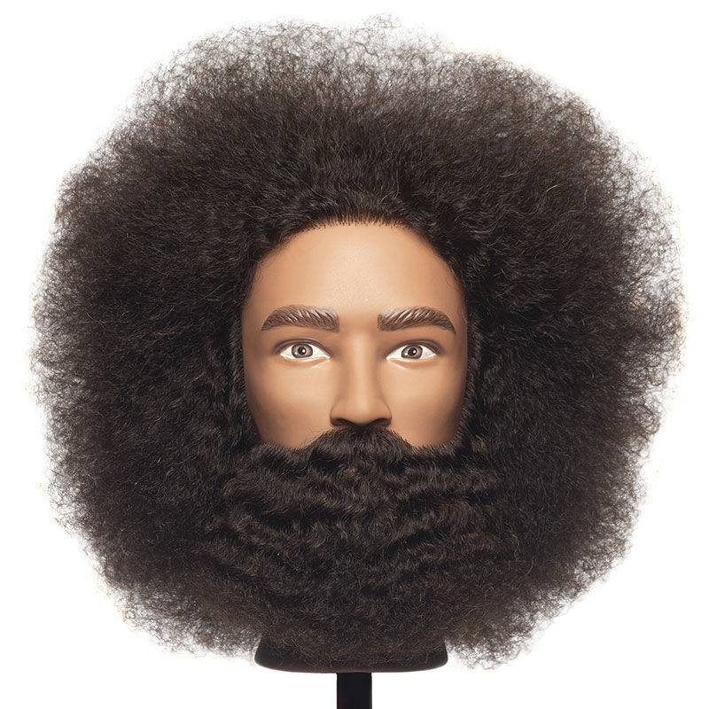 Elijah &ndash; 100% Human Textured Hair Mannequin