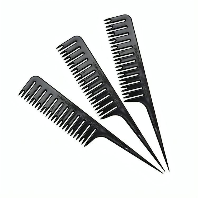 The Perfect Hair Weaver Foiling Comb Package of 3 Combs