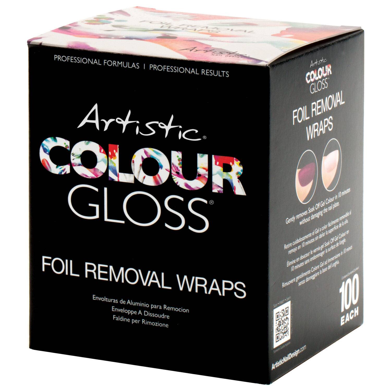 Artistic Soak Off Gel Removal Wraps