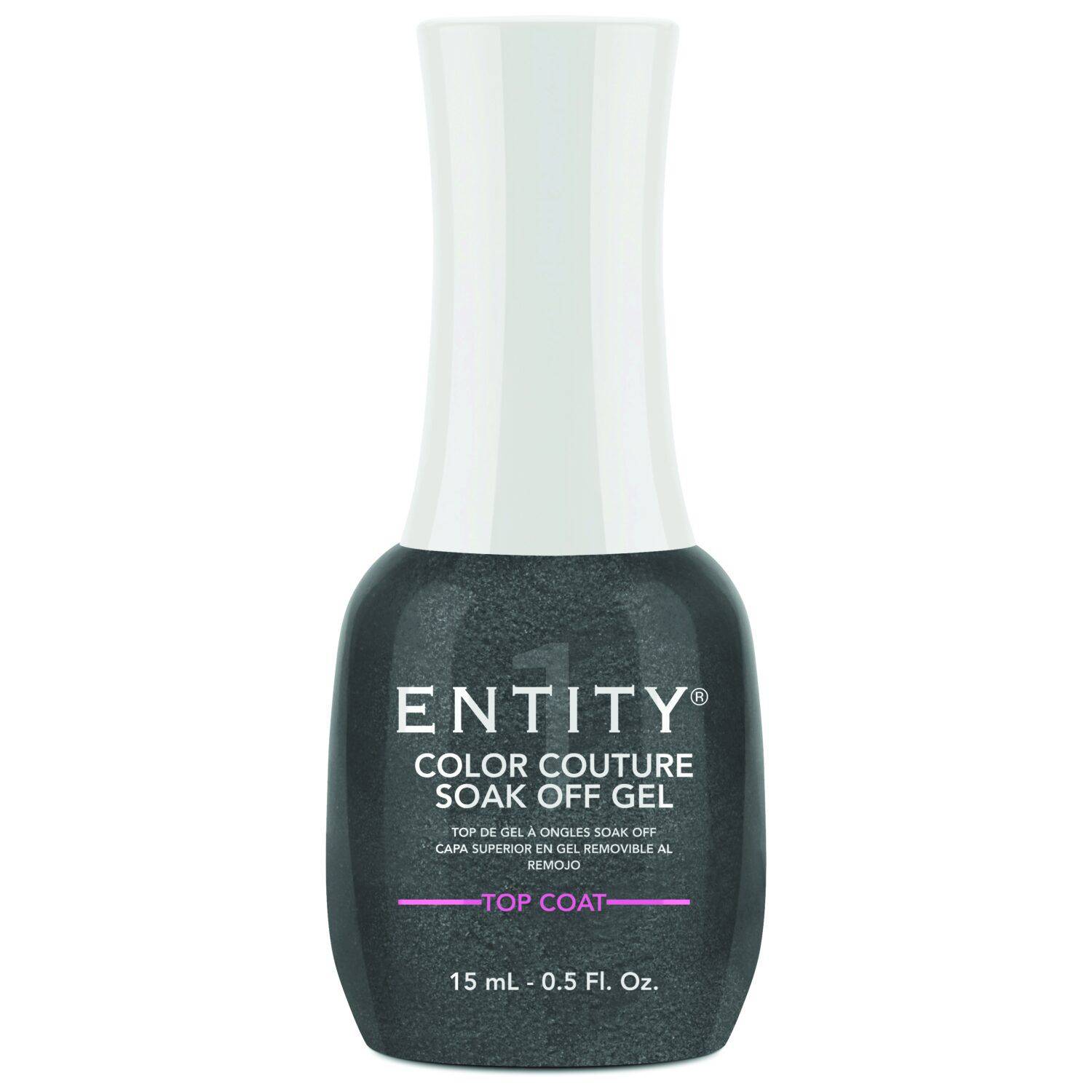 One Color Couture Soak-Off Top Coat, 0.5 fl oz.