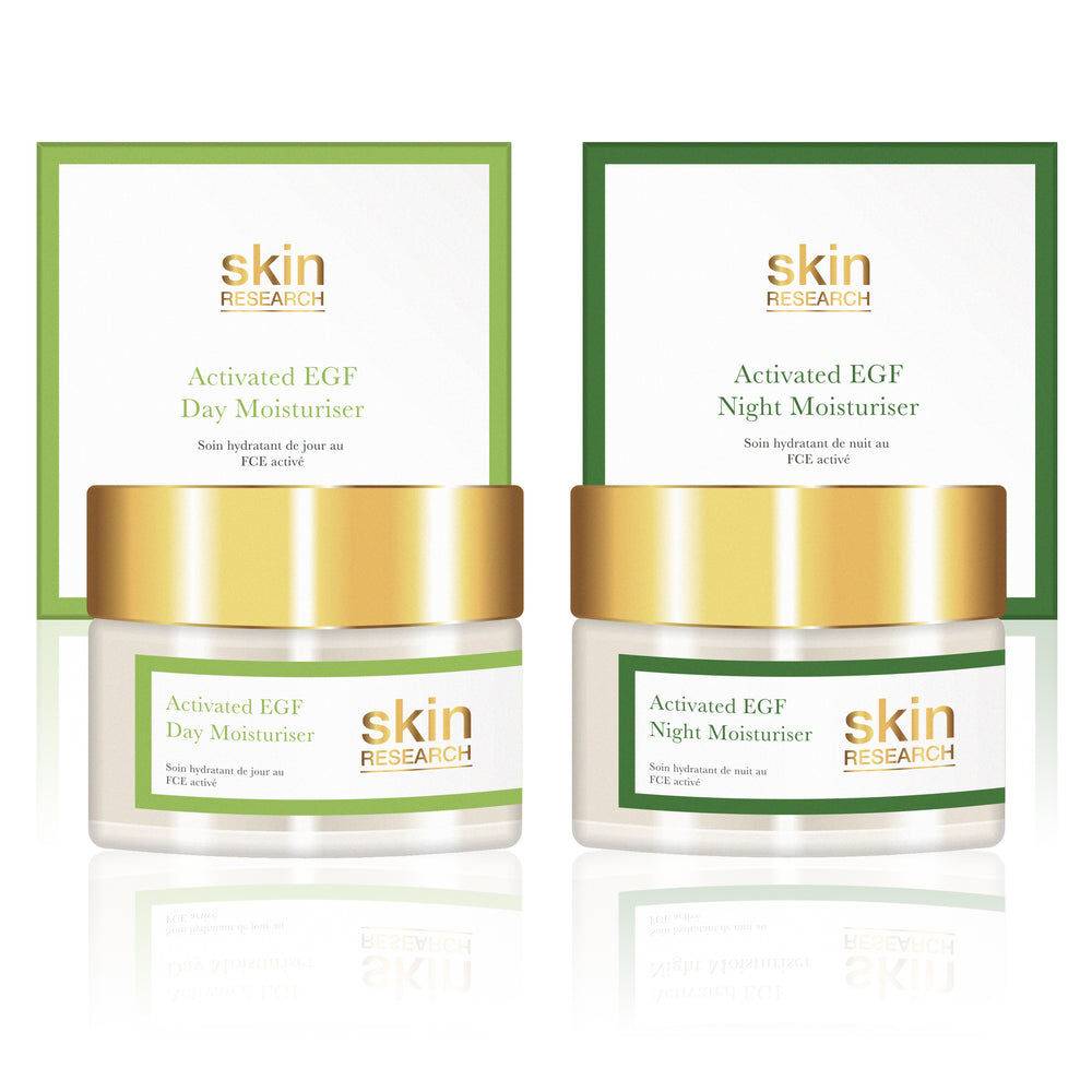 K2 Activated EGF Day Moisturiser + Activated EGF Night
