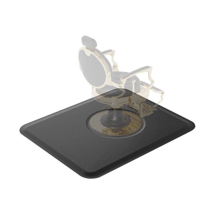 4&rsquo;x 5&rsquo; Salon Mat Barber Floor Mat for Round Base