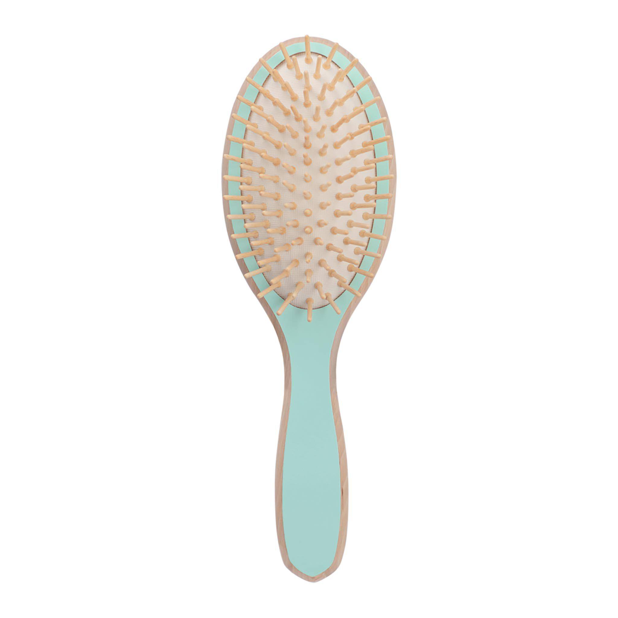 The Bay Blondie Wooden Bristles Paddle Brush