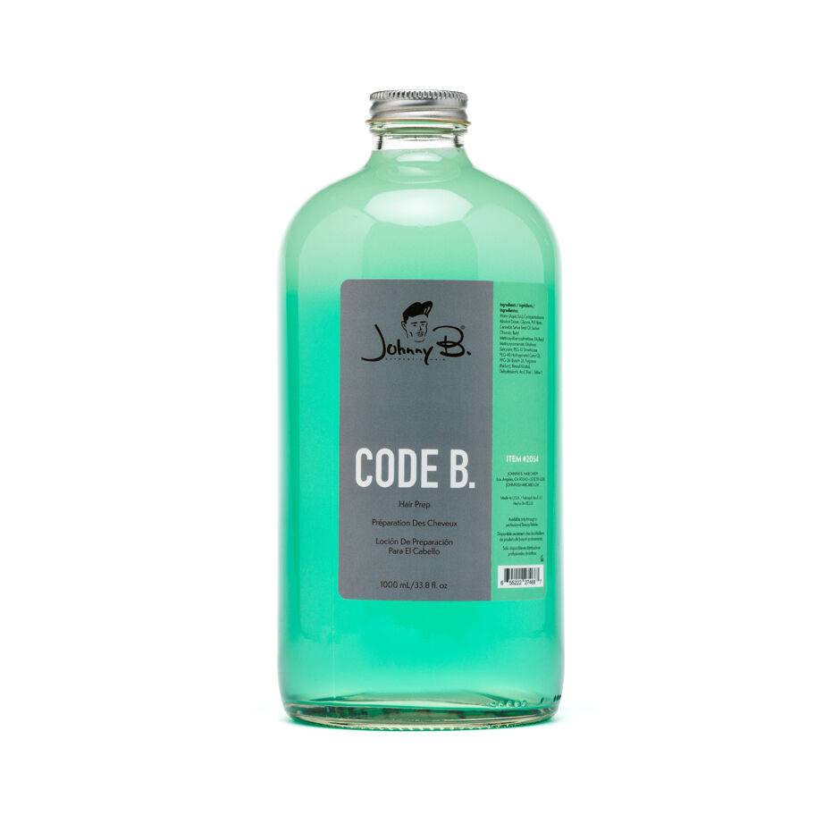 Code B. Hair Prep