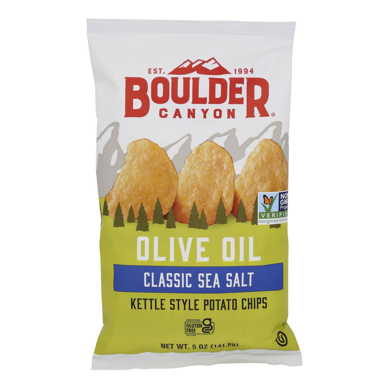 Kettle Chips - Olive Oil - Case Of 12