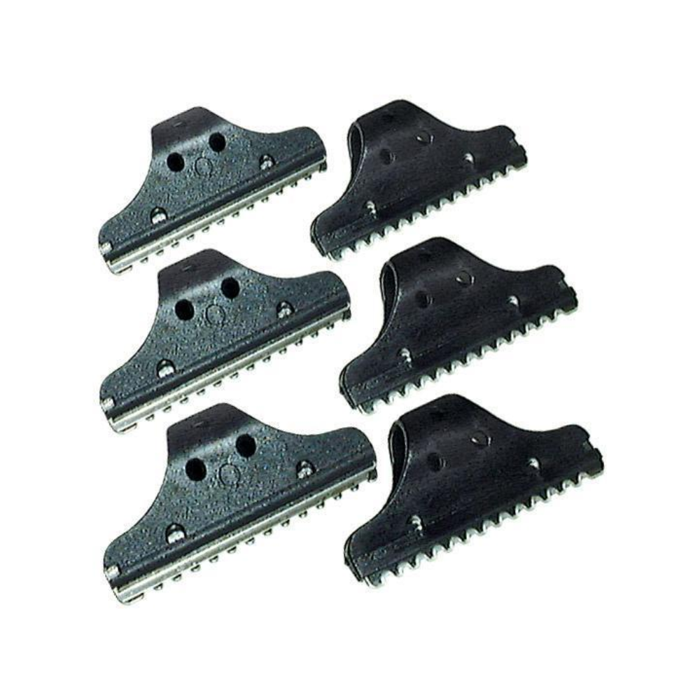 Finger Razor 6pc Set - Black