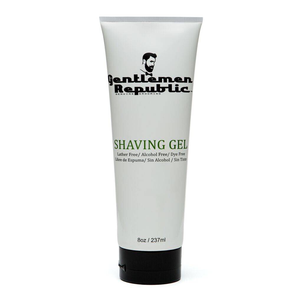 Shaving Gel - 100% Alcohol-Free, Lather and Dye-Free Formula