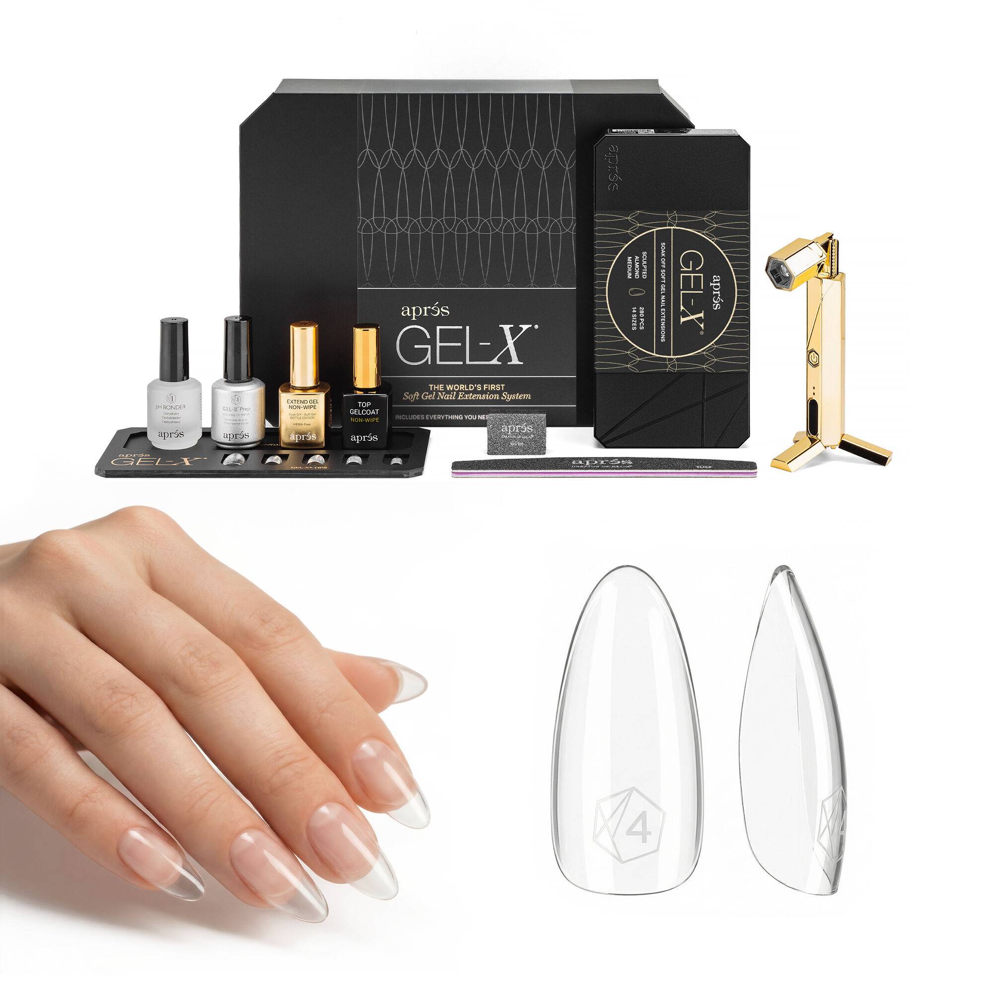 Signature Gel-X kit + mini Gel-X Tip Box (HEMA Free)