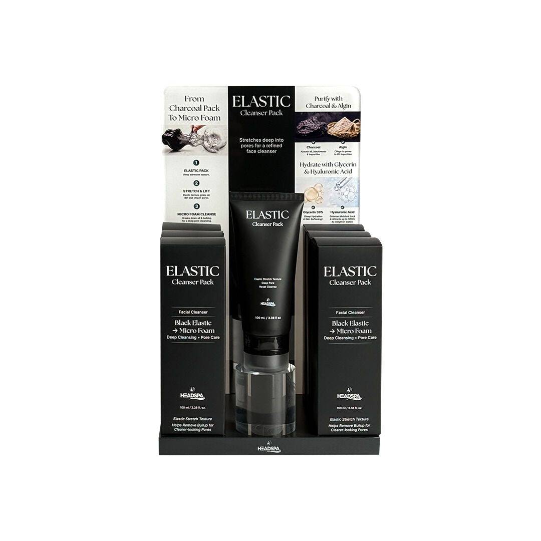 ELASTIC Cleanser Pack Display Set