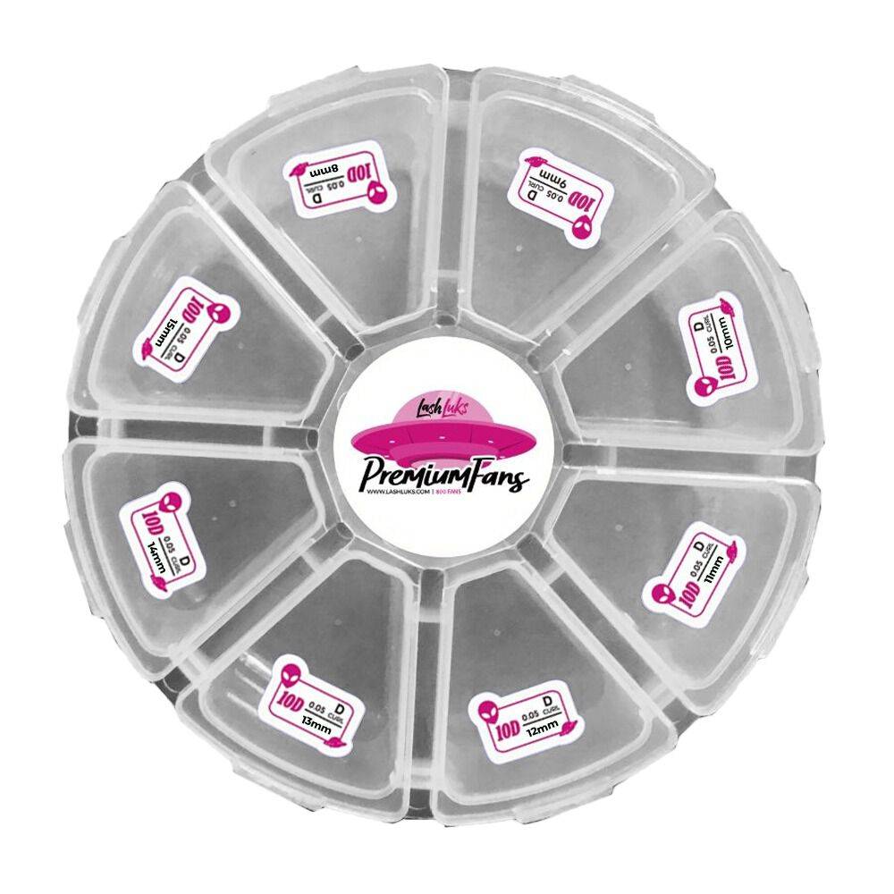 10D Promade Loose Fans - 0.05 D Mix Length 8mm -15mm