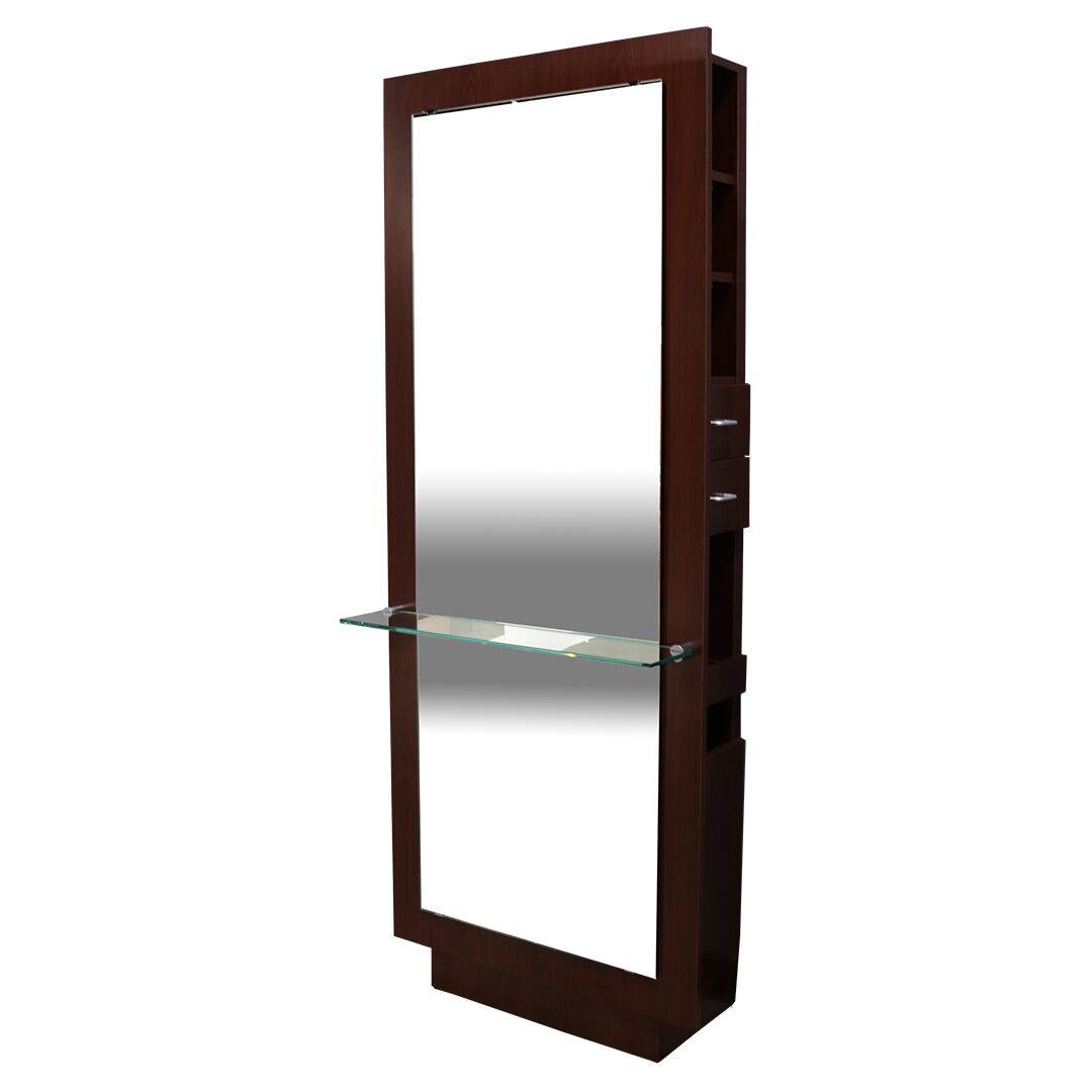 Frost Single Styling Station - Brighton Walnut