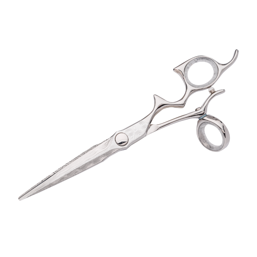 Right Hand Damascus Swivel Cutting Shear