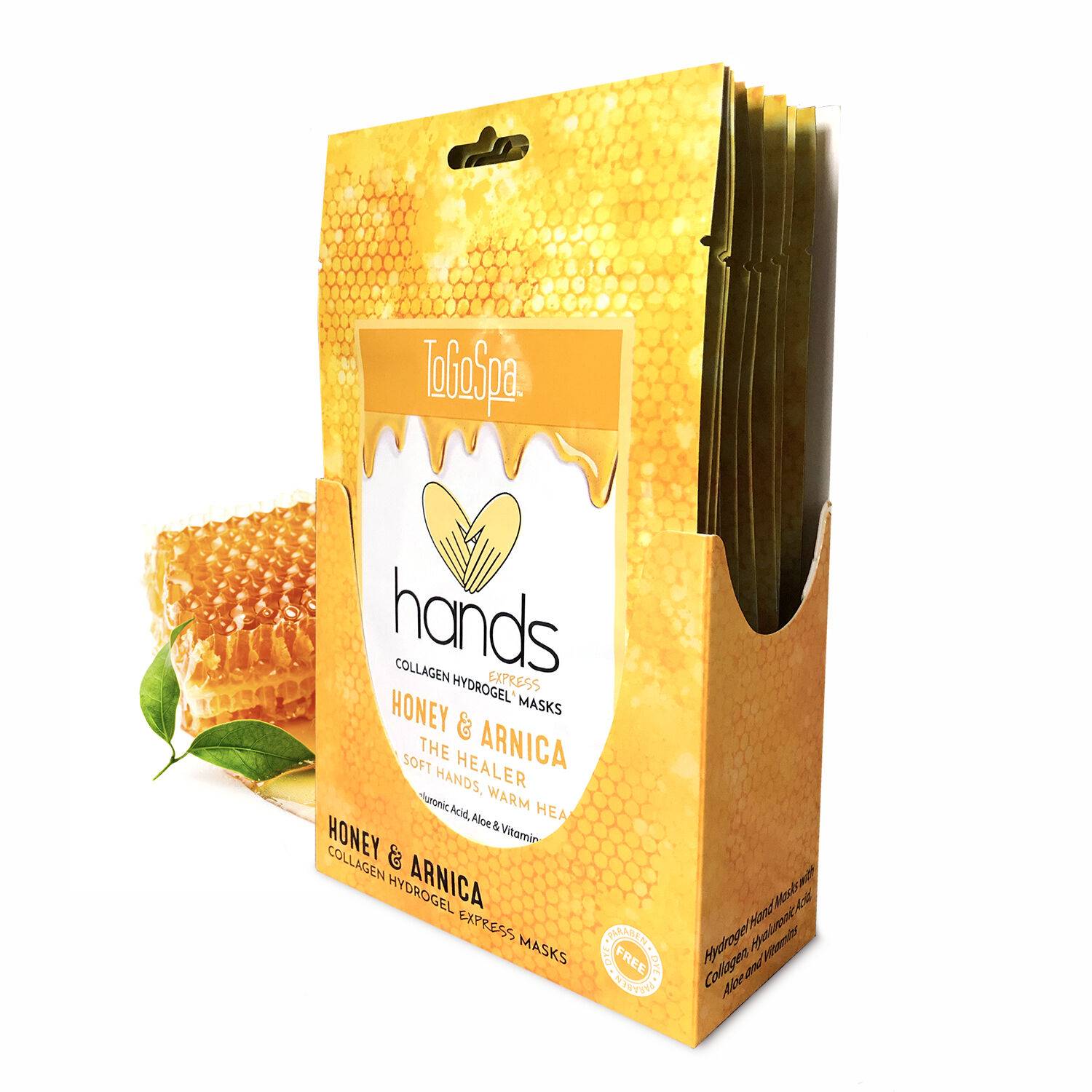 Honey + Arnica Hands Mask - 10 Pack