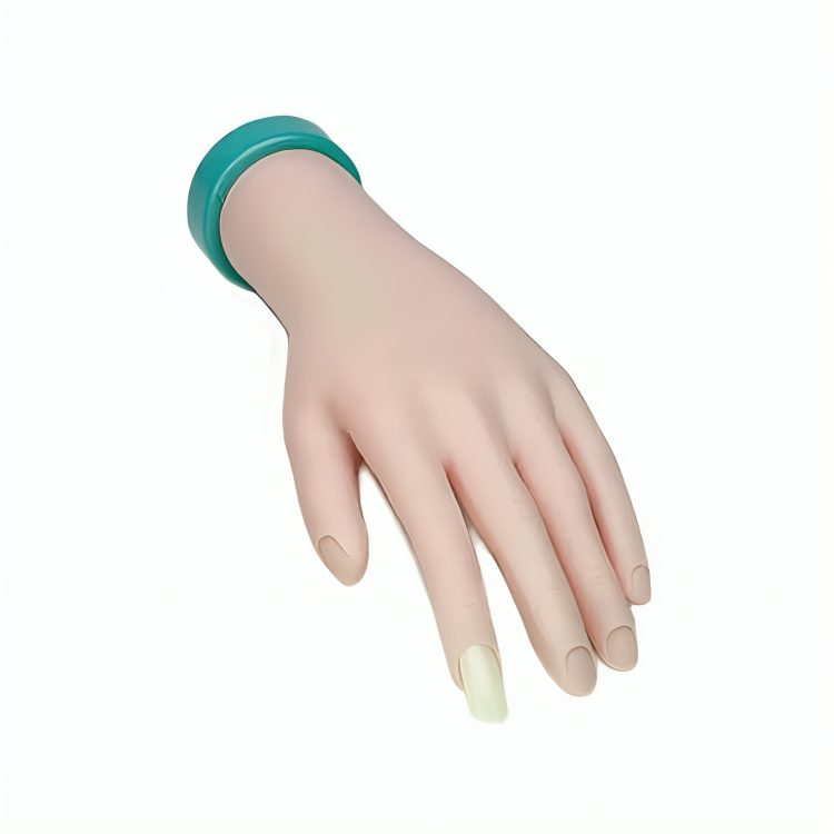 Manicure Practice Hand- Rubber