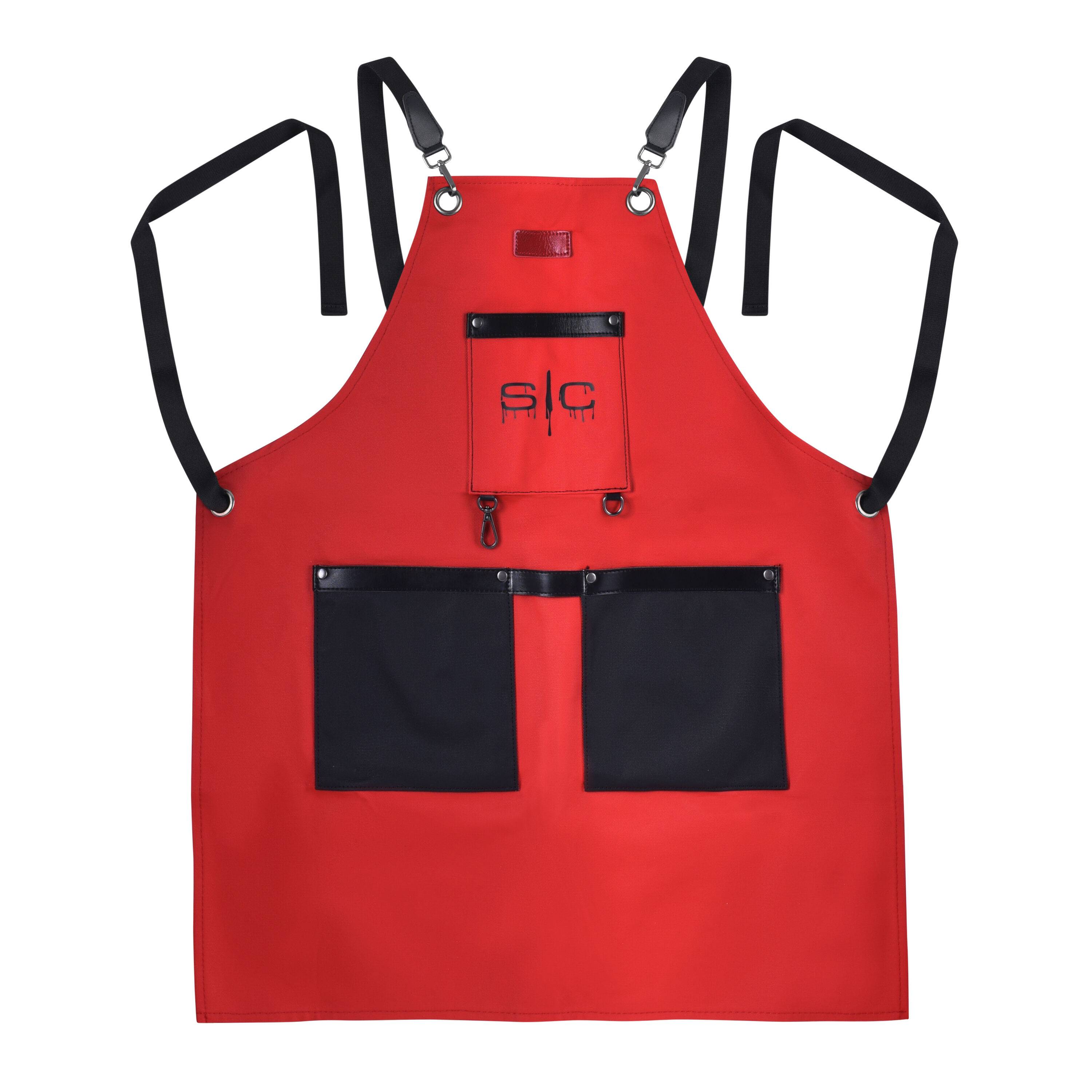 Heavy Weight Waterproof Pro Barber/Salon Apron Cross Back Strap