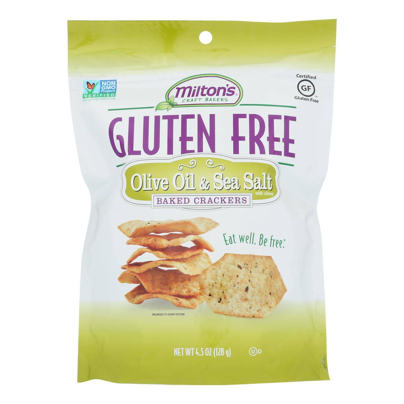 Gluten Free Baked Crackers - Case Of 12, 4.5 Oz