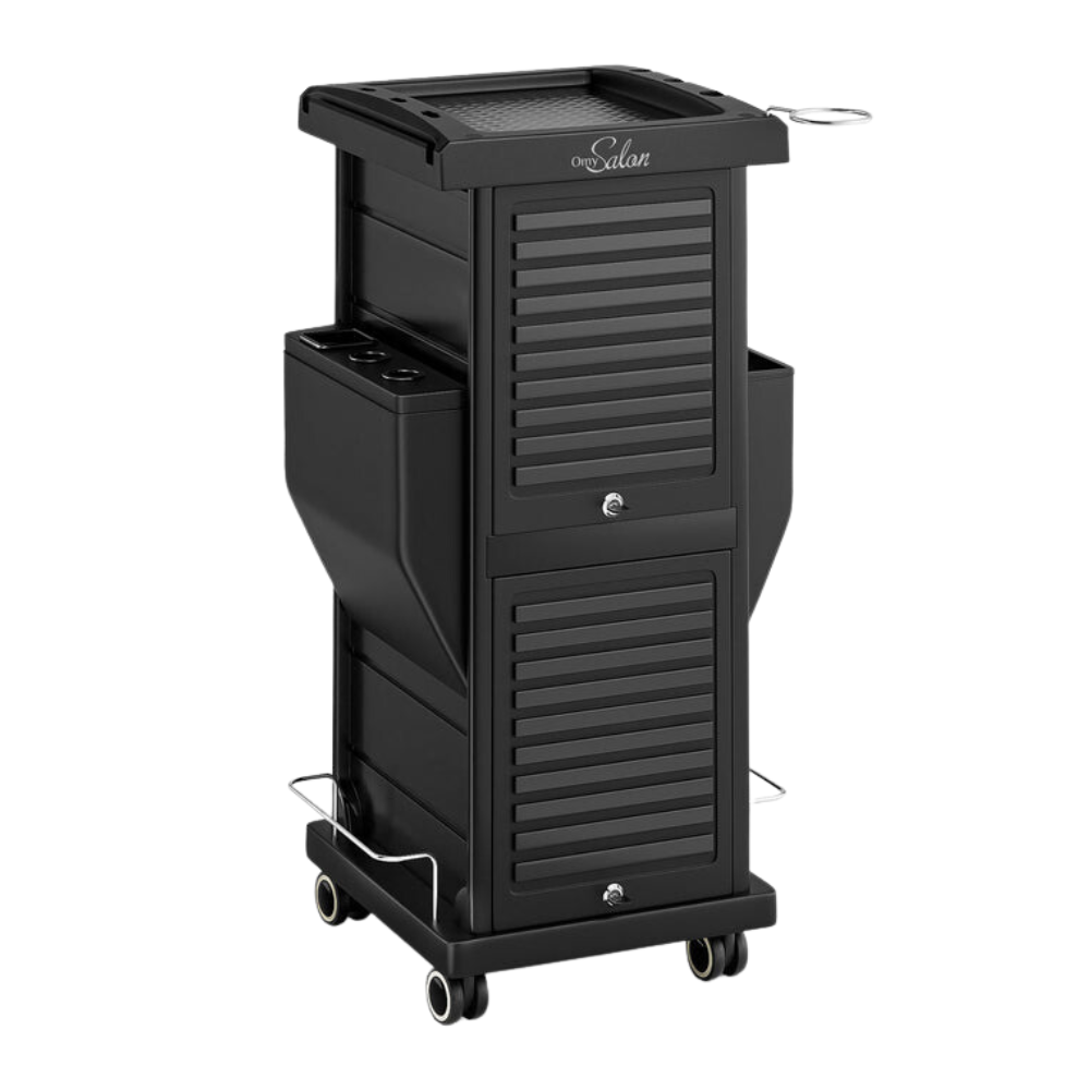 ST1102 Multipurpose Rolling Salon Trolley Cart with Lock