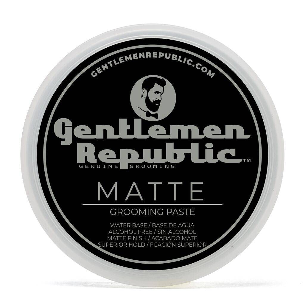 Matte Paste Pomade -Water-Based with Superior Hold and Matte Finish