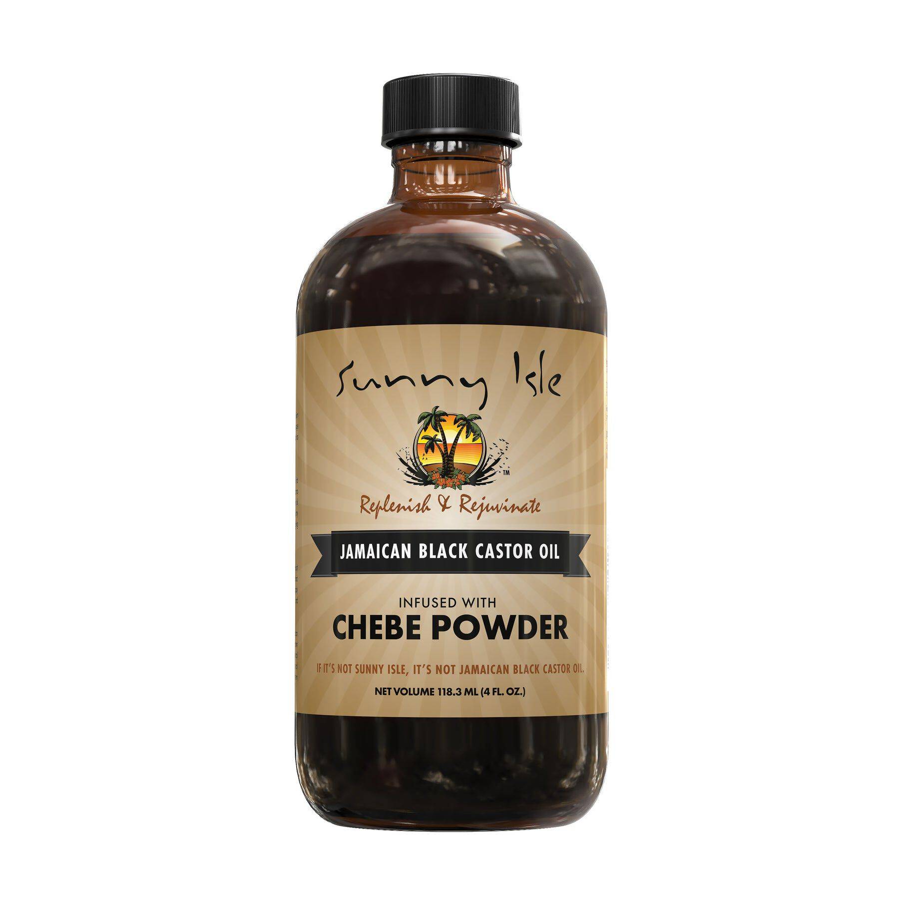 Jamaican Black Castor Oil infused with Chebe Powder - 4 oz