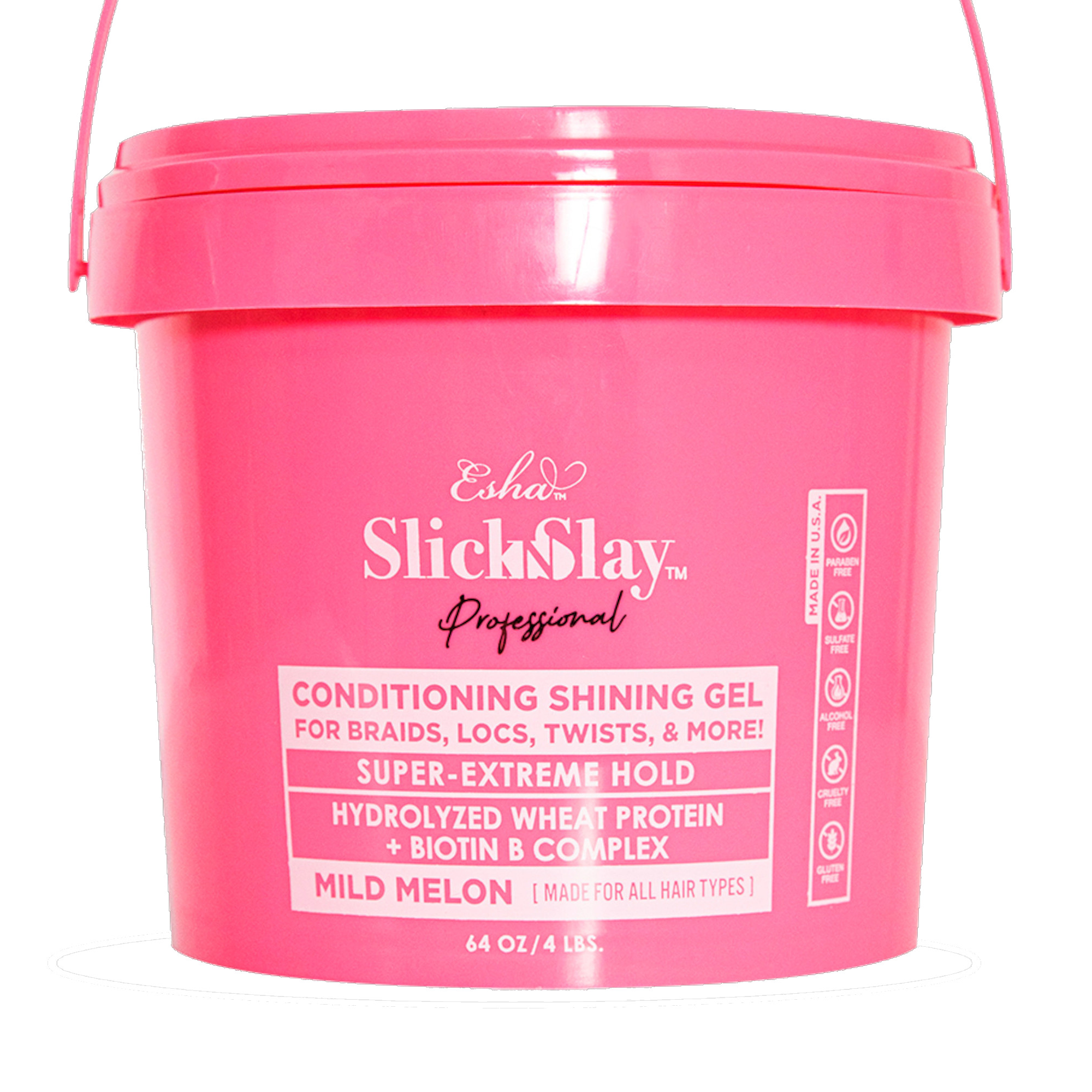 Slick N Slay Professional Conditioning Shining Gel (Mild Melon Scent)