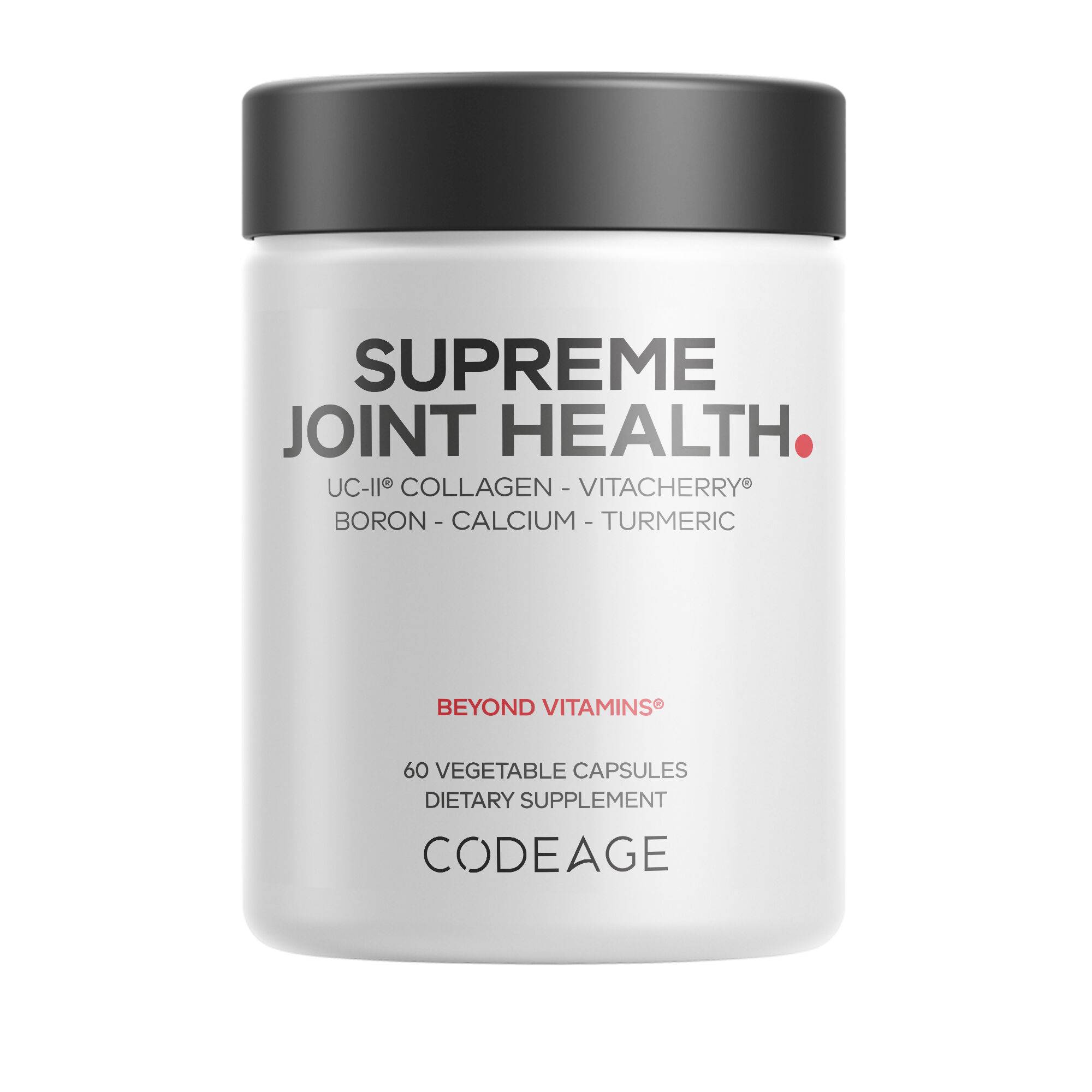 Supreme Joint Health, UC-II Collagen TypeII VitaCherry Boron - Calcium