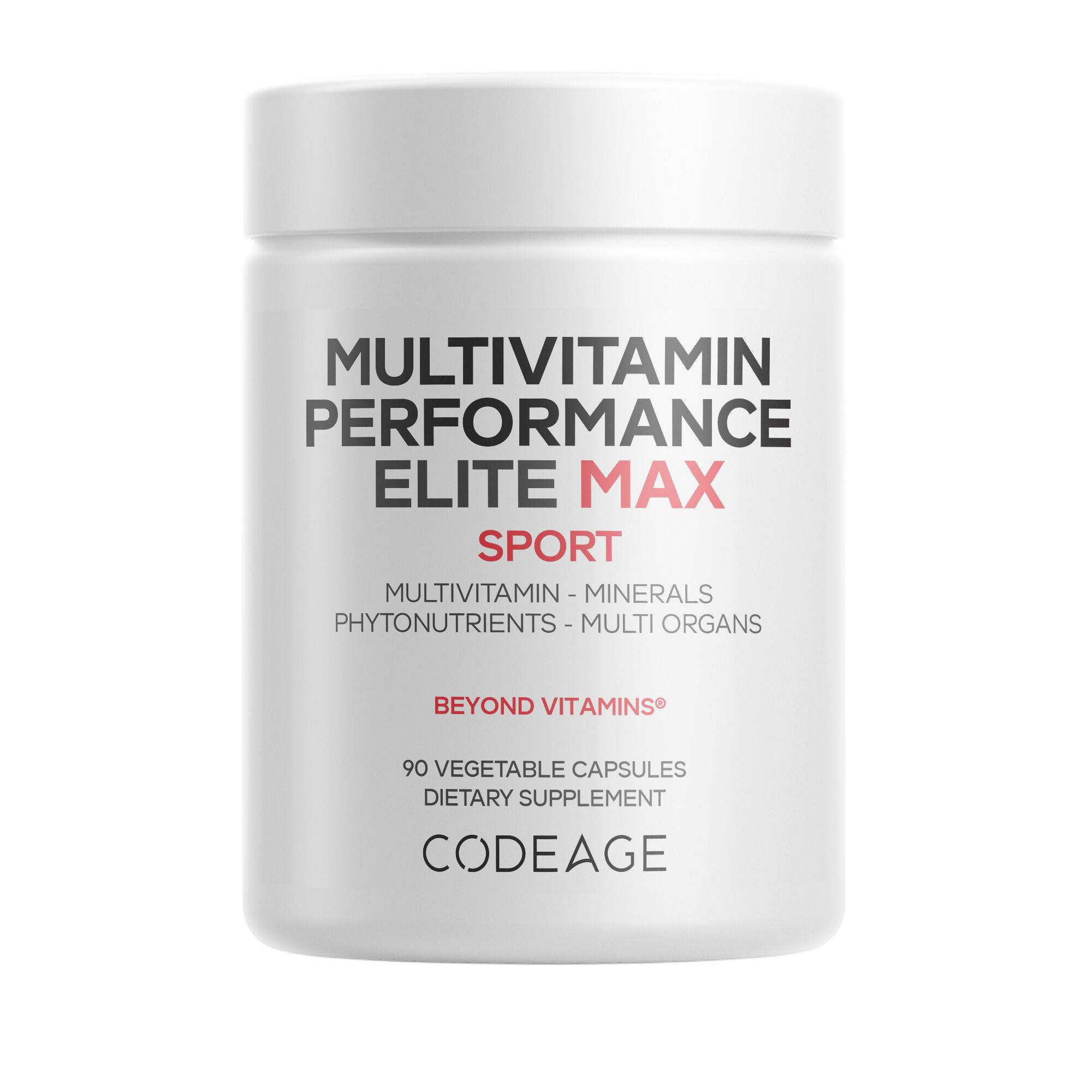 Multivitamin Performance Elite Max Supplement - Essential Minerals