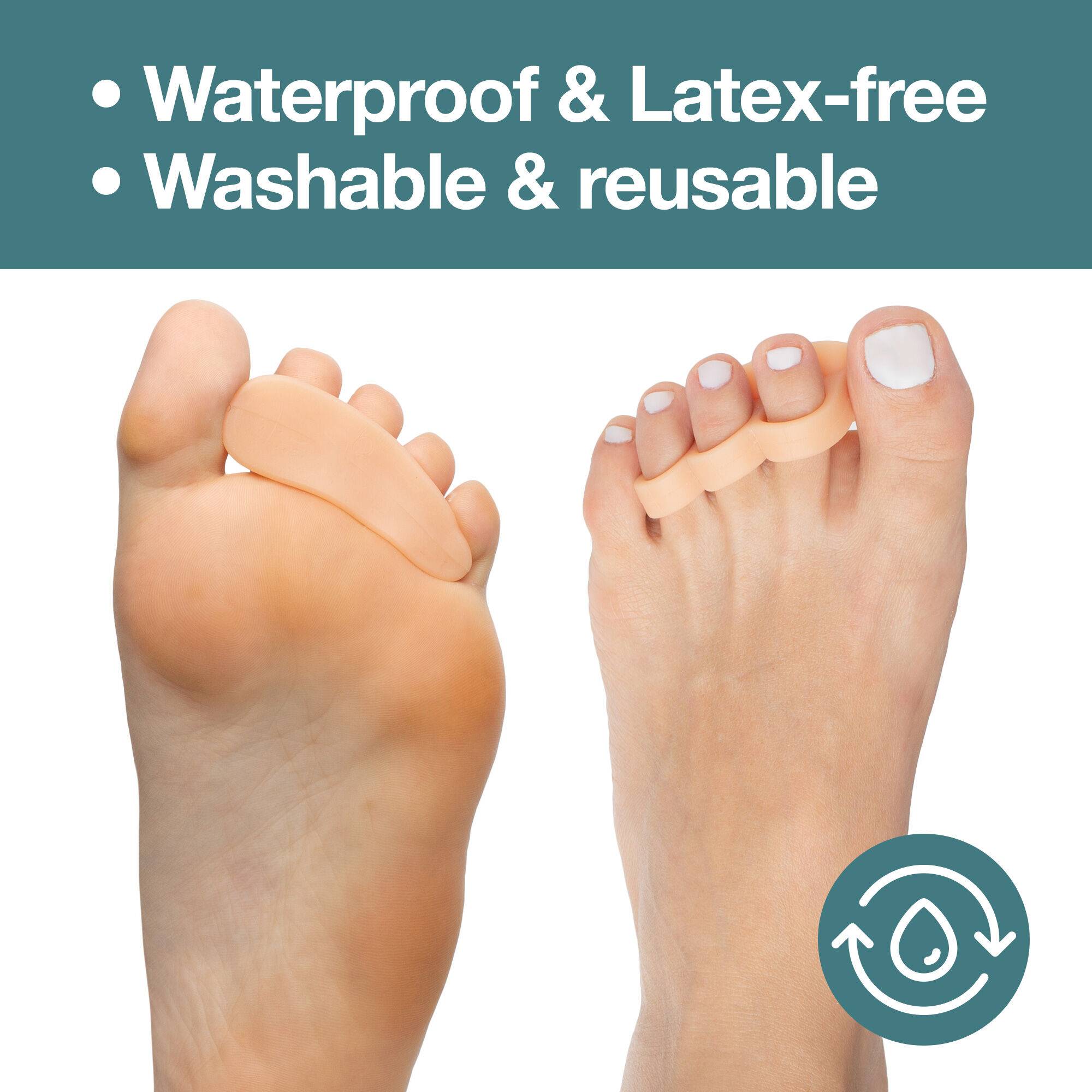 ZenToes Triple Loop Toe Straightener for Hammertoes