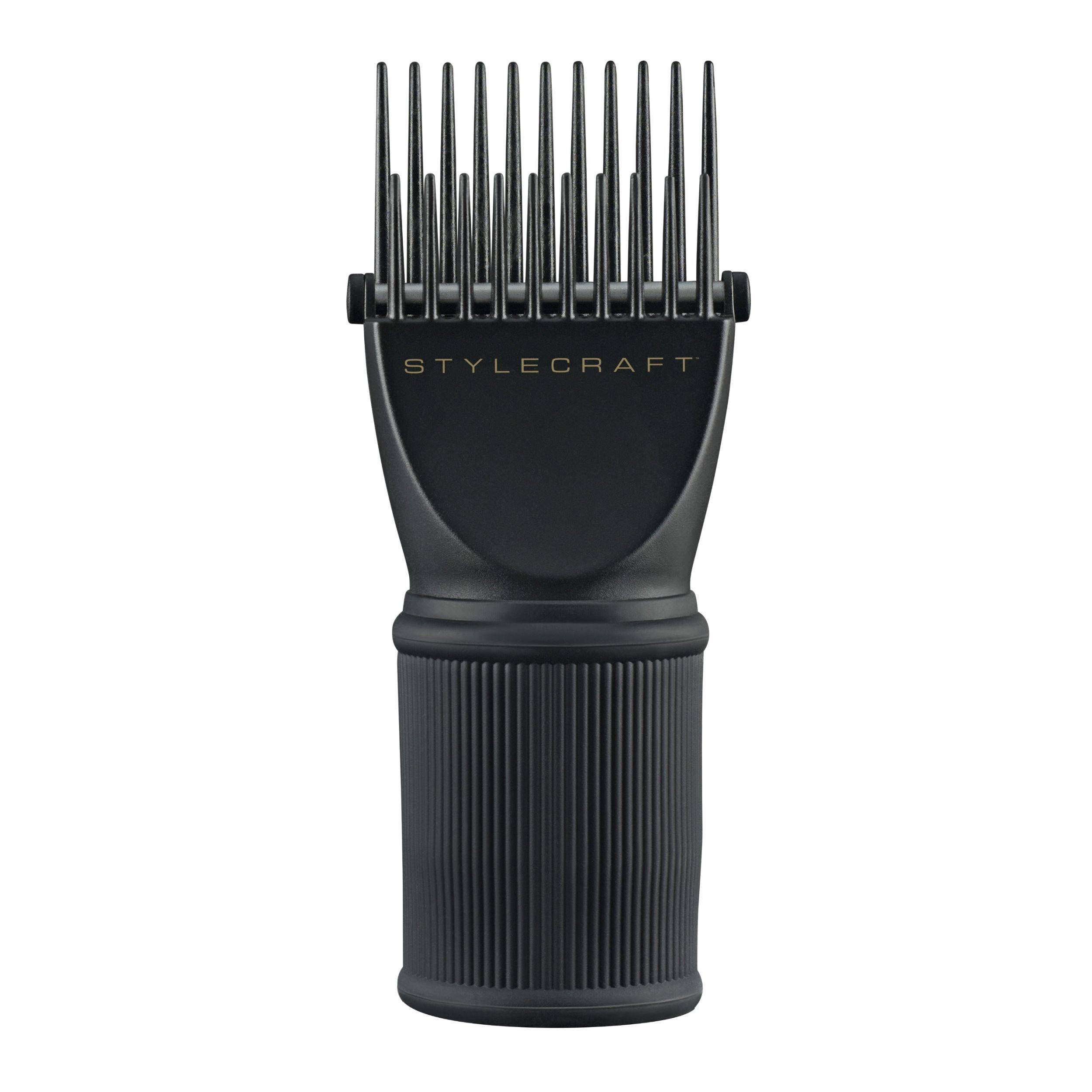 Hot Rod Bar Professional Hair Pik Hair Dryer Attachment Black